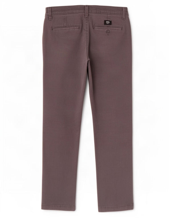 Pantaloni chino slim fit da uomo Vans W32 L32 in cotone grigio