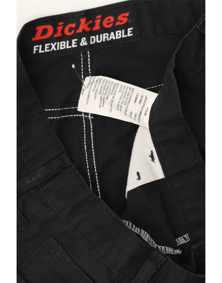 Dickies Mens Straight Casual Trousers W36 L32 Black Polyester