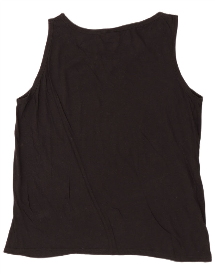 Umbro Herrevest Top 2XL Sort Bomuld