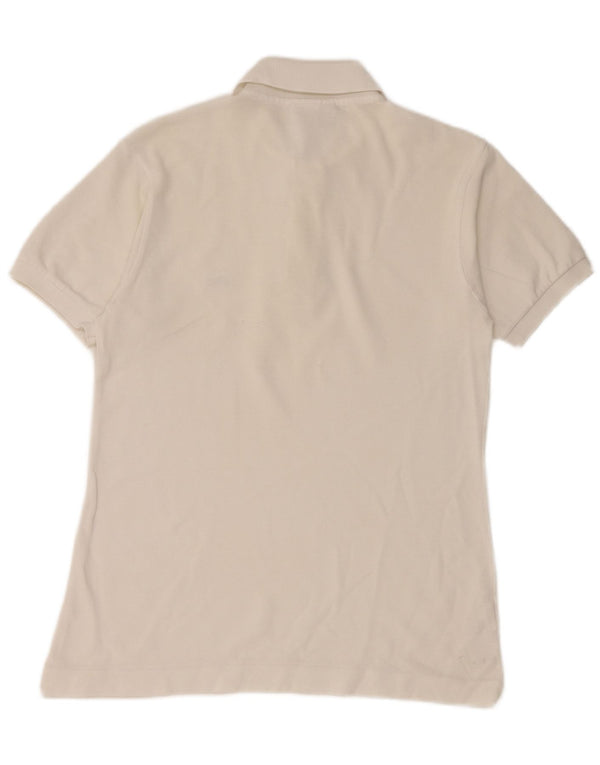 Lacoste Mens Classic Fit pólóing 2 XS méretű fehér pamut