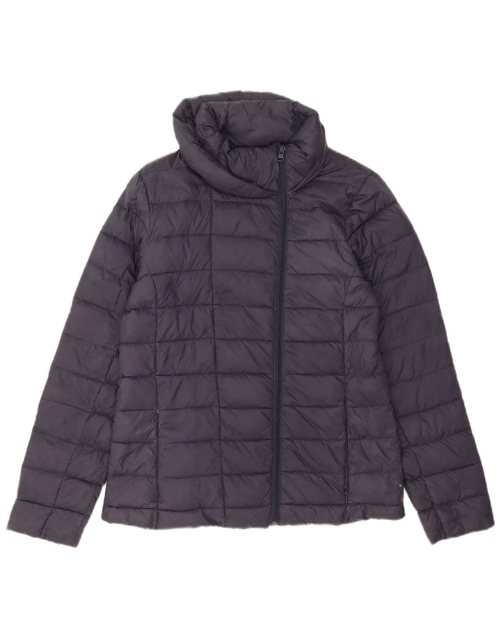 Kappa Veste matelassée pour femme UK 16 Large Bleu Marine Polyamide
