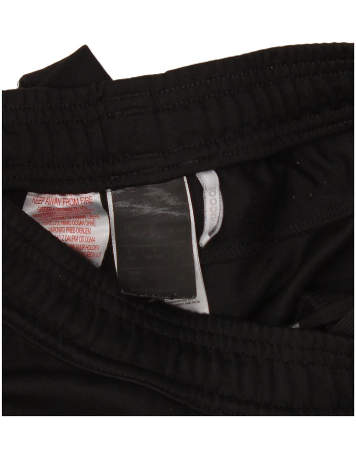 ADIDAS Boys Climacool Tracksuit Trousers 13-14 Years Black Polyester