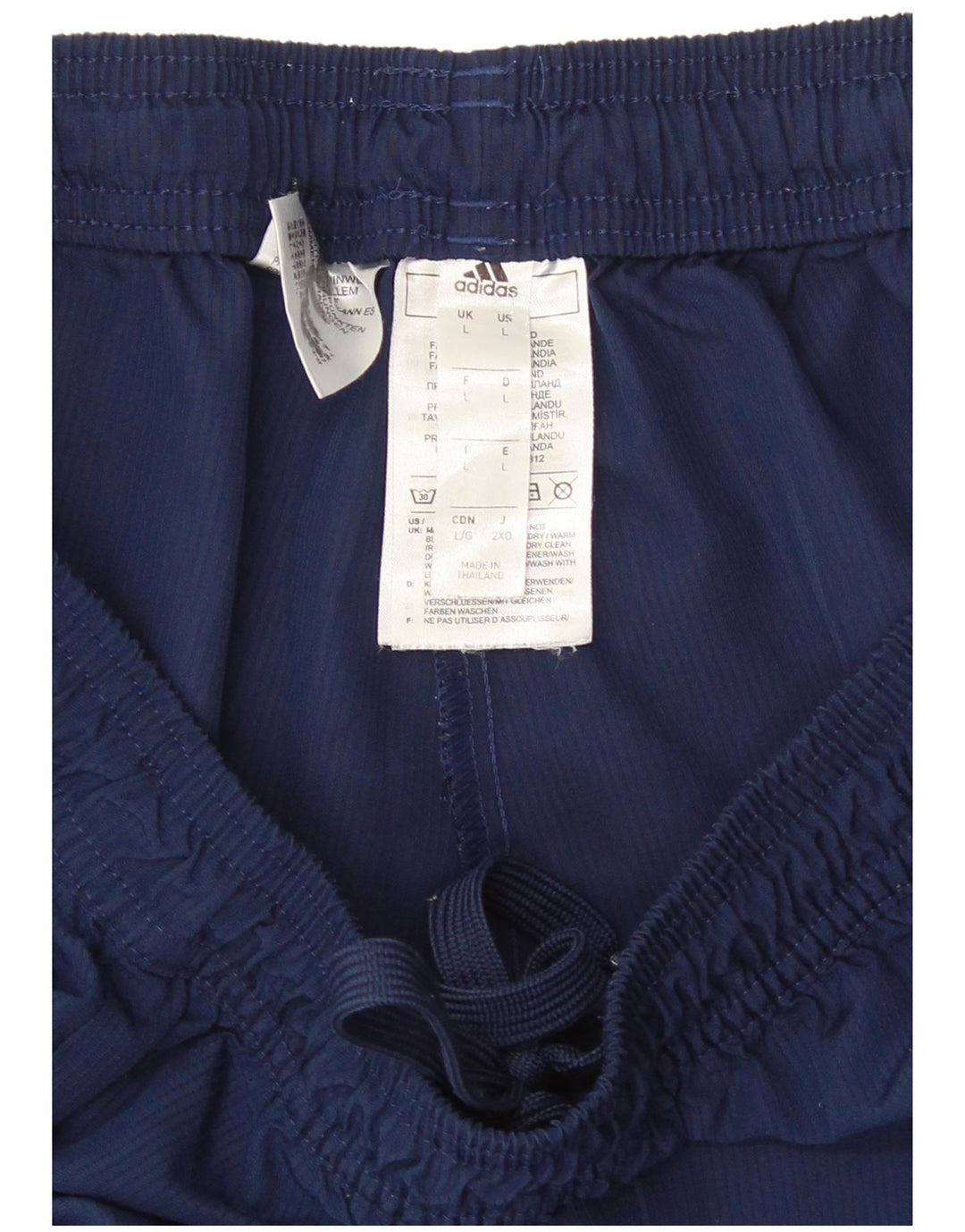 Adidas Mens Aeroready Tracksuit Trousers Joggers Large  Navy Blue Polyester