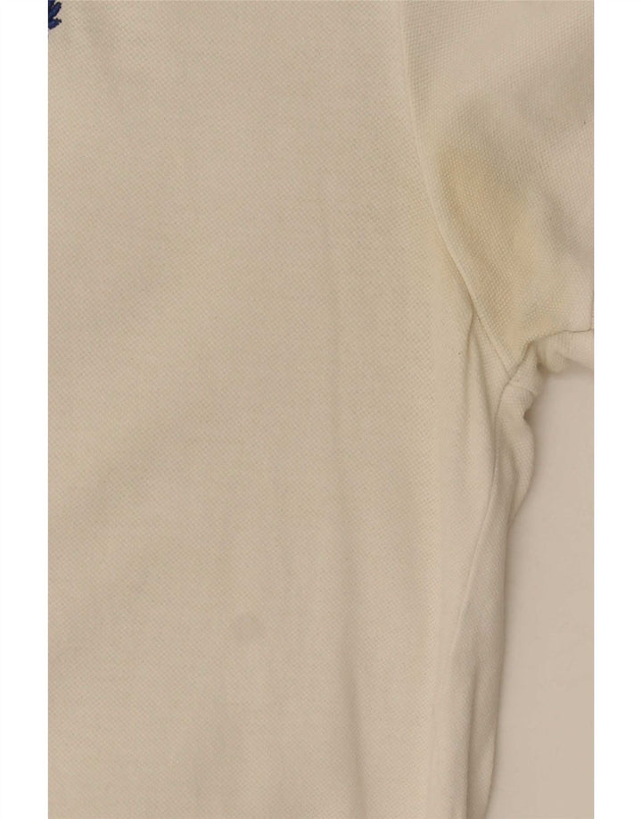Polo da uomo Fred Perry in cotone bianco medio