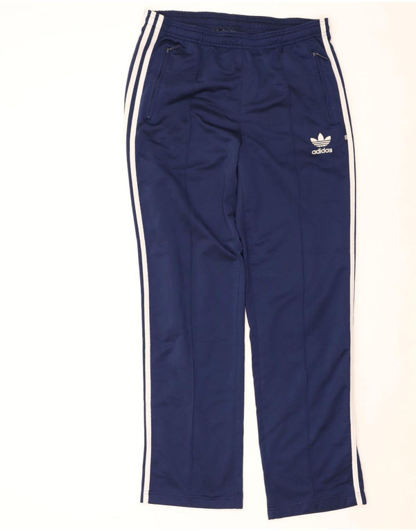 Adidas Pantalon de survêtement pour homme UK 36/38 Small Bleu marine Polyester