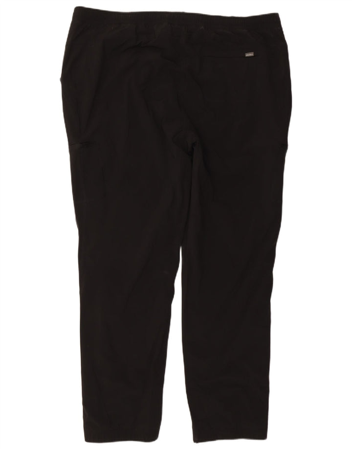 EDDIE BAUER Dame Cargo Træningsdragt Bukser US 22 3XL Sort Polyester