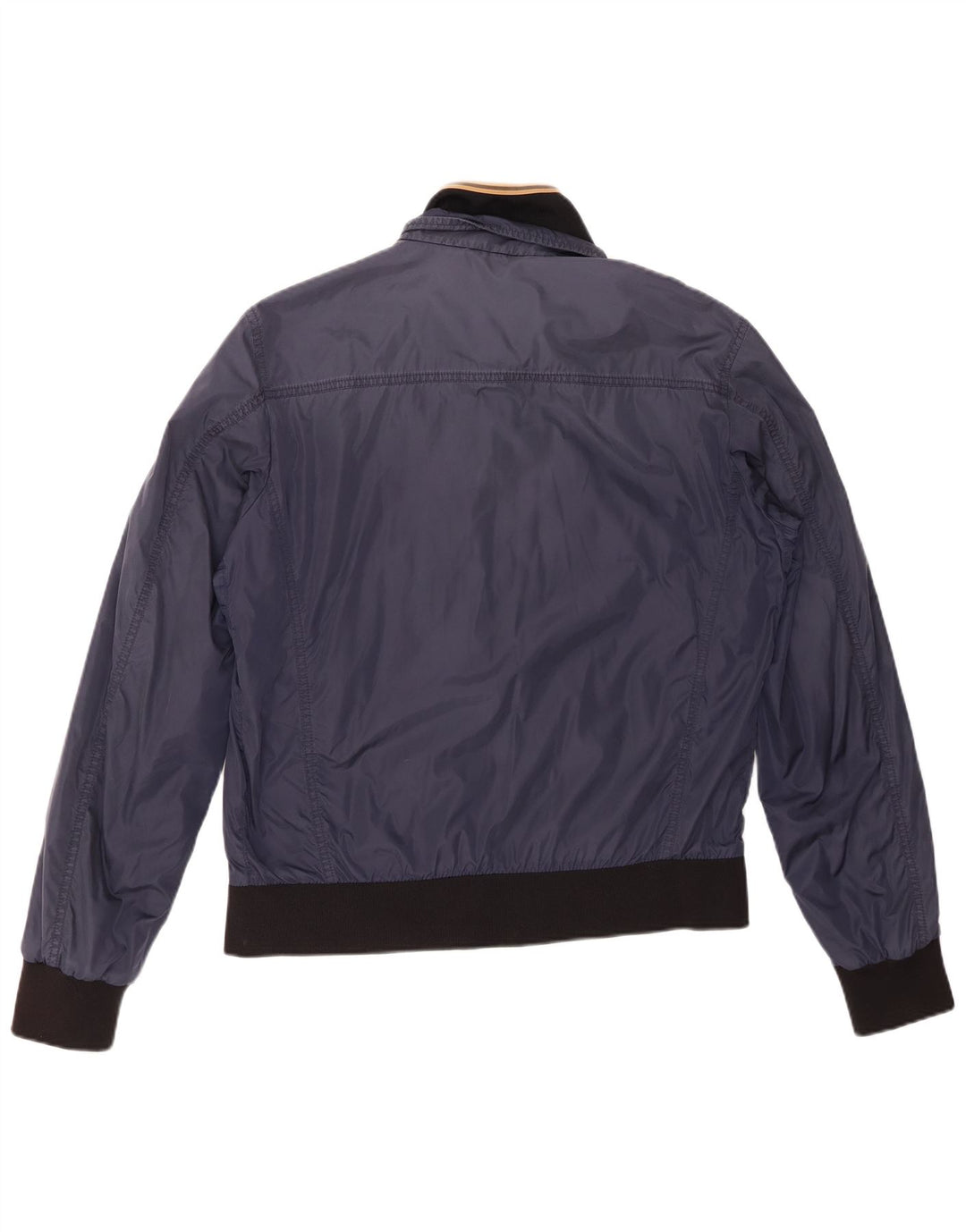 HOGAN Mens Bomber Jacket UK 42 XL Navy Blue