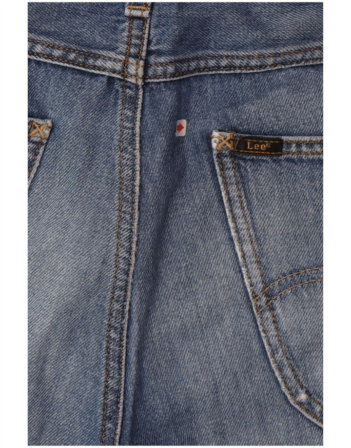 Lee Mens 5 Pocket Short Denim Shorts W31 Medium Blue Cotton