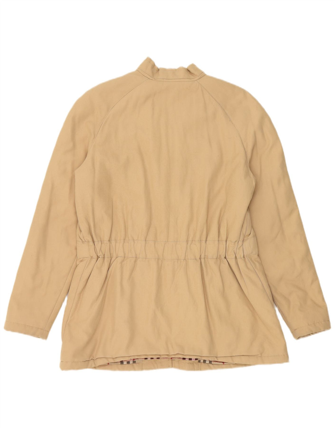 Burberry Boys Windbreaker Jacket 15-16 Years Beige Cotton