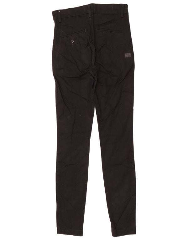 G-Star Mens Cargo Skinny Suit Trousers W28 L32 Black Cotton