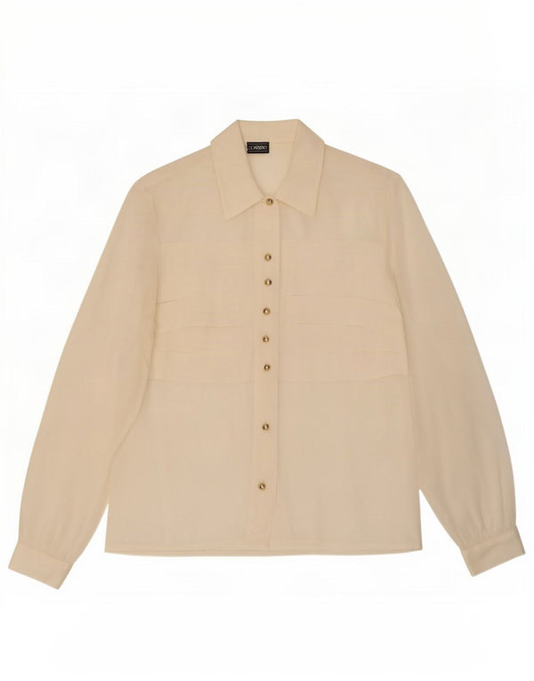 Lorena Γυναικείο πουκάμισο IT 46 Large Off White