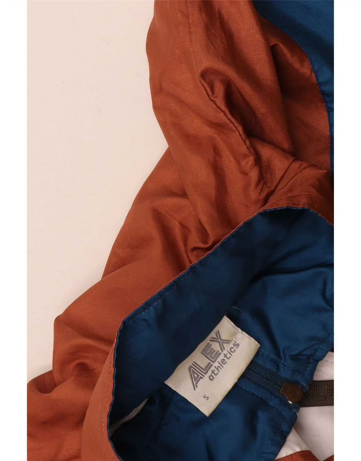 Alex Athletics Mens Tracksuit Top Jacket Small Multicoloured Colourblock