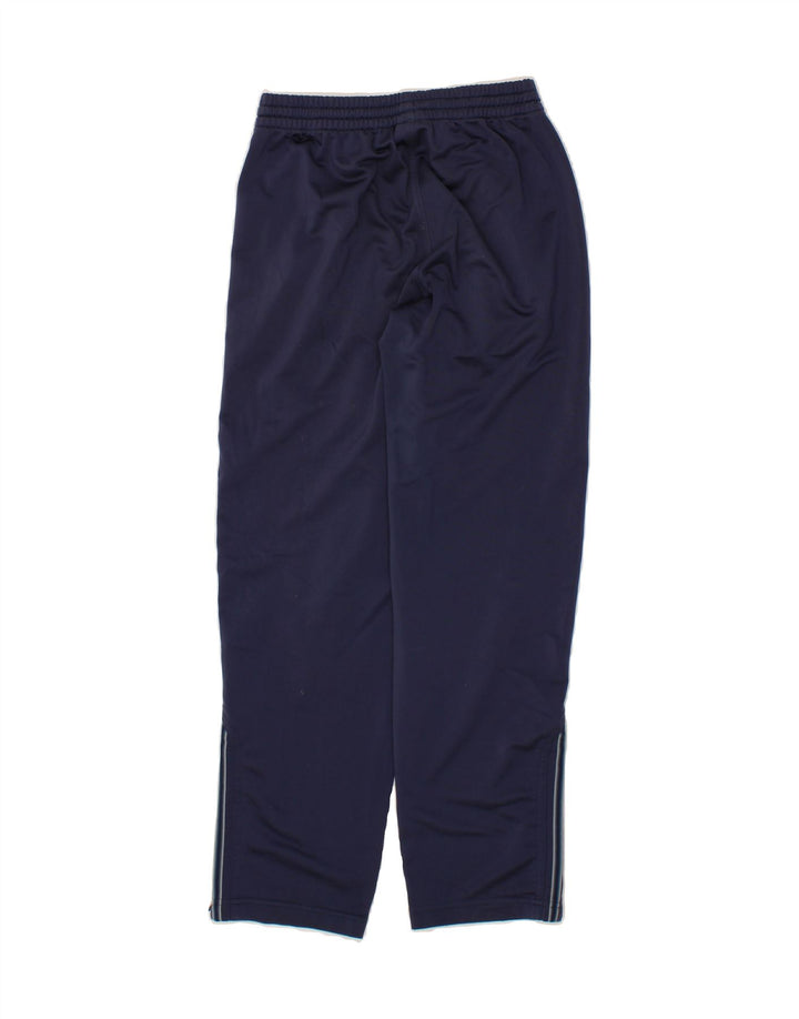 ADIDAS Boys Tracksuit Trousers 11-12 Years Navy Blue Polyester Vintage Adidas and Second-Hand Adidas from Messina Hembry 