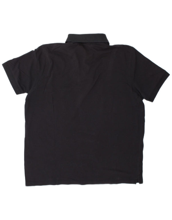 Męska koszulka polo Hugo Boss XL, czarna, bawełniana