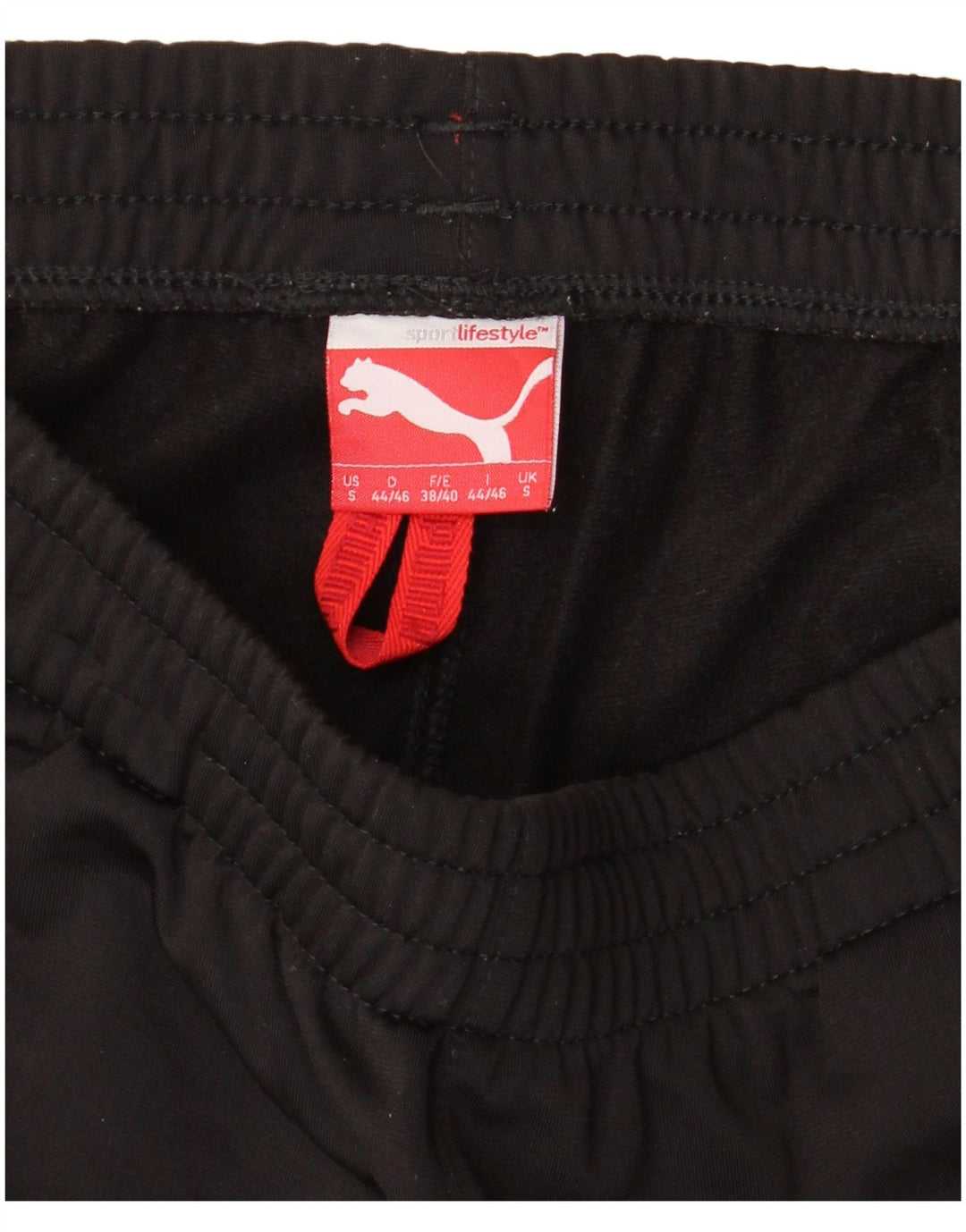Puma Mens Tracksuit Trousers Small  Black Colourblock