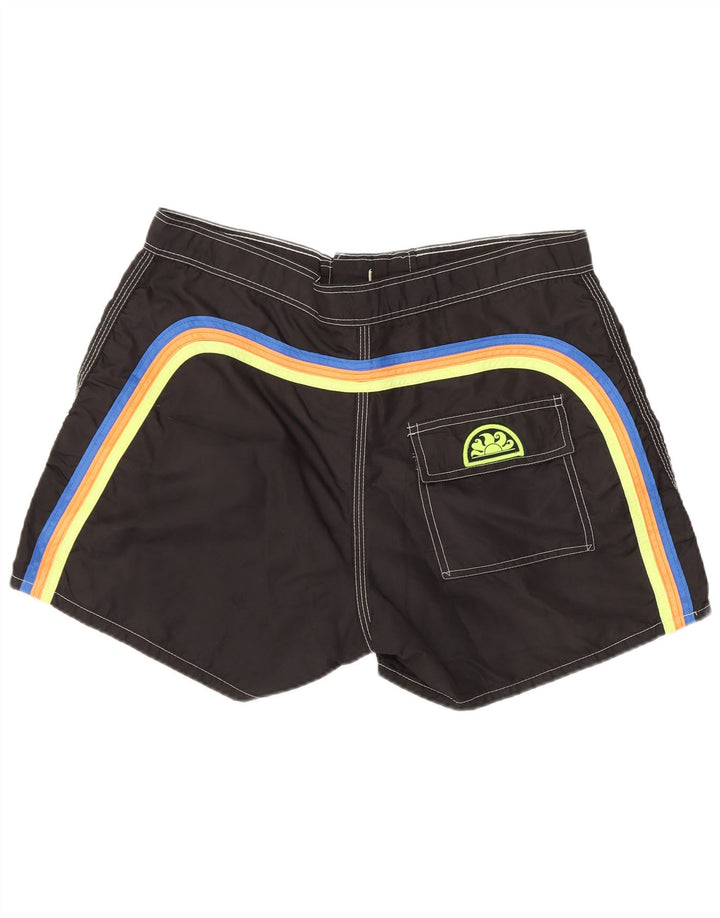 Sundek Mens Swimming Shorts Medium Black Nylon