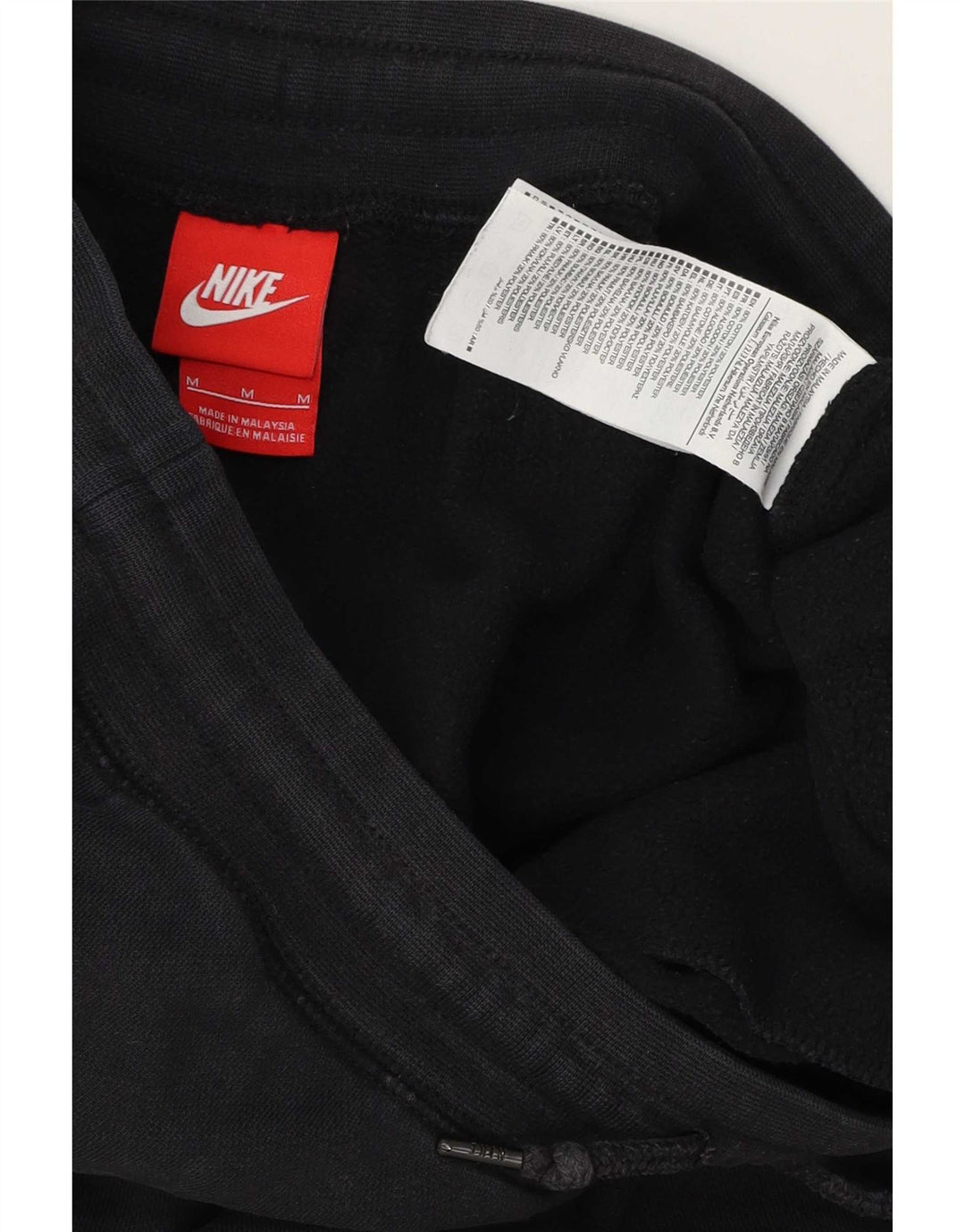 Nike Mens Tracksuit Trousers Joggers Medium  Black Cotton