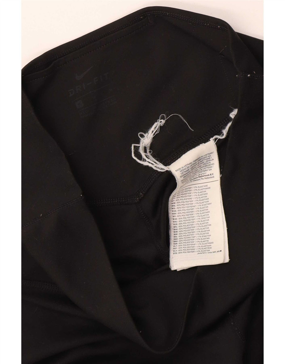Leggings Nike Dri Fit da donna UK 14 medio nero poliestere