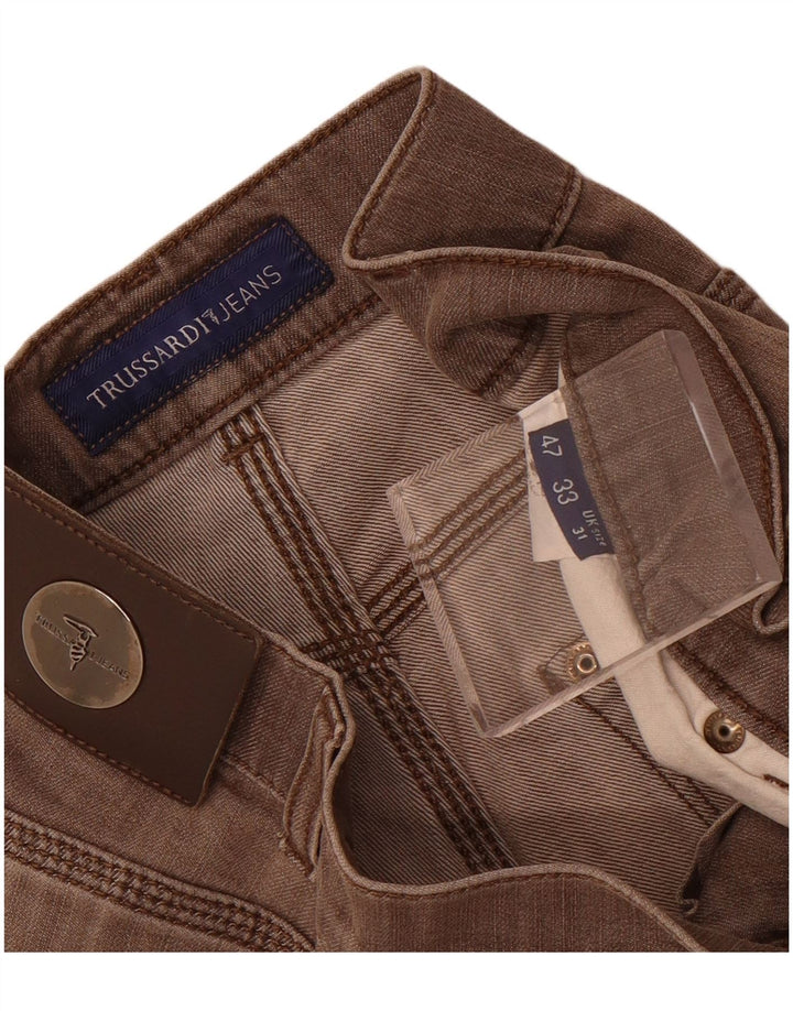 Trussardi Mens Slim Jeans IT 47 Small W31 L29 Grey