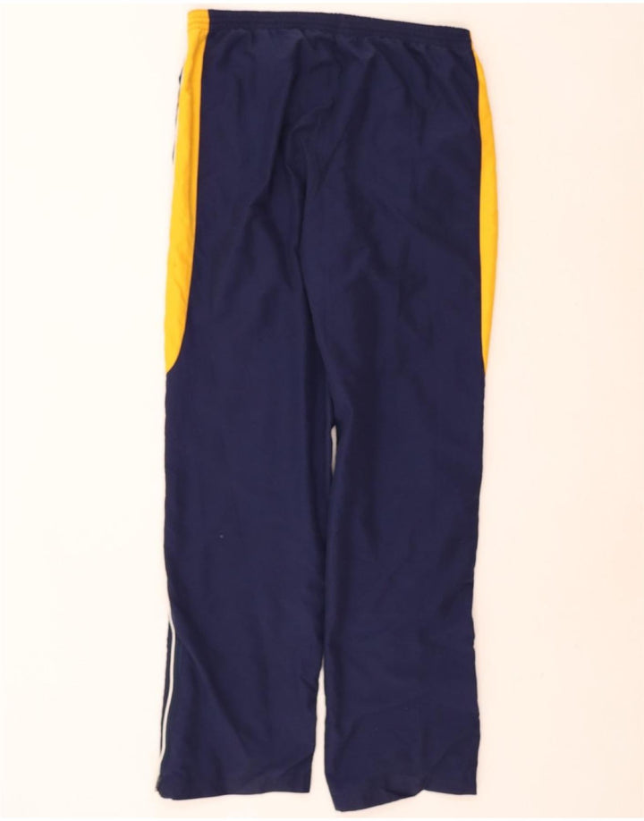 ERREA Mens Tracksuit Trousers Medium Navy Blue Colourblock Polyester Vintage Errea and Second-Hand Errea from Messina Hembry 