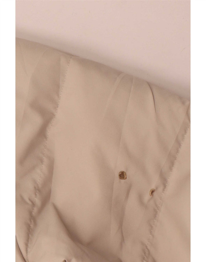 Ellesse Womens Oversized Polstret Frakke UK 14 Medium Beige Polyester