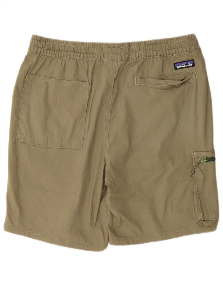 Patagonia Herre Cargo Shorts Medium W32 Khaki Bomuld