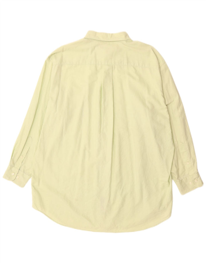 GANT Mens Shirt Size 17 XL Yellow Cotton