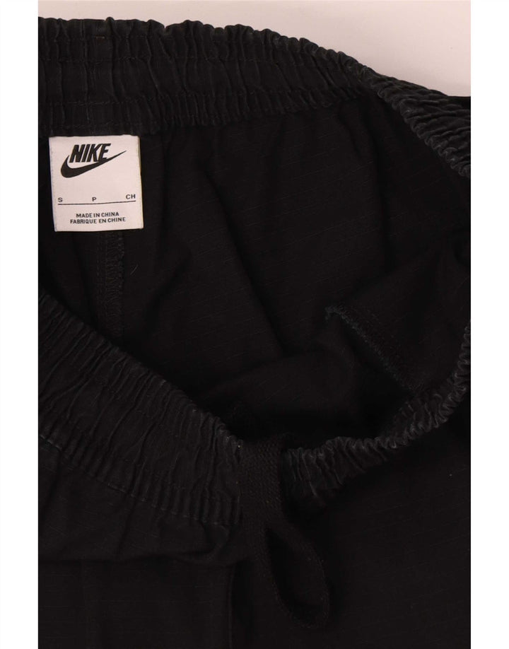 Nike Cargo Shorts til mænd Small W27 sort bomuld