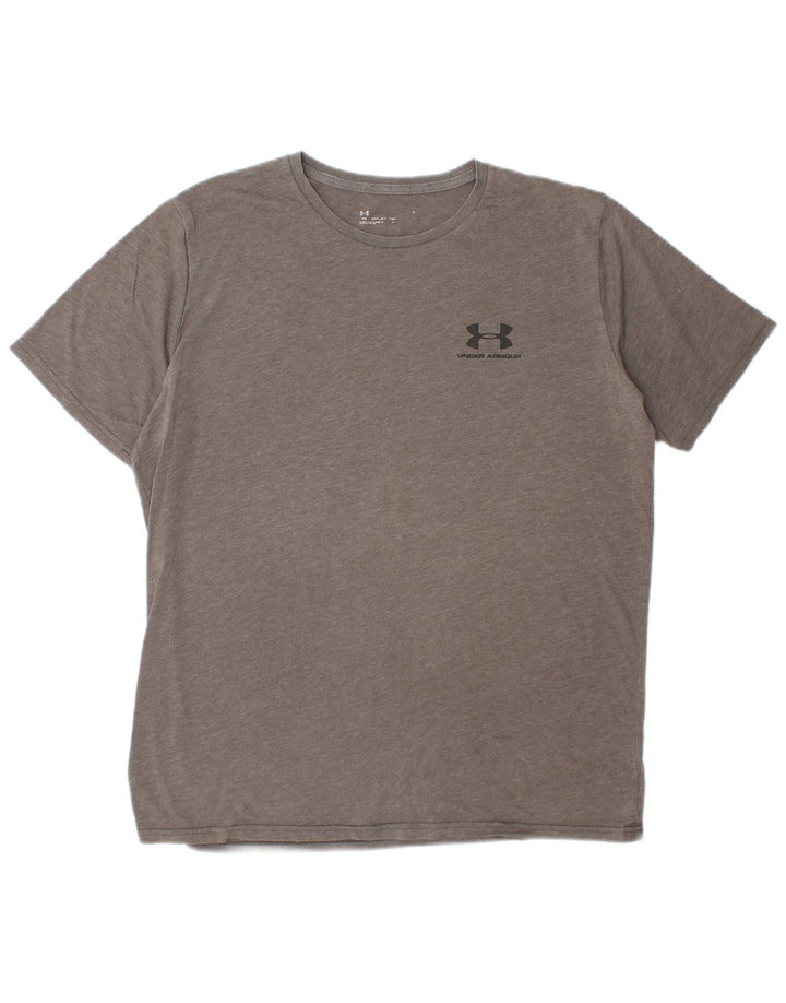 Under Armour Mens T-Shirt Top 3XL Grey