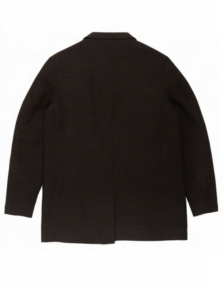 Giacca blazer aperta da donna Zara UK 14 grande nera