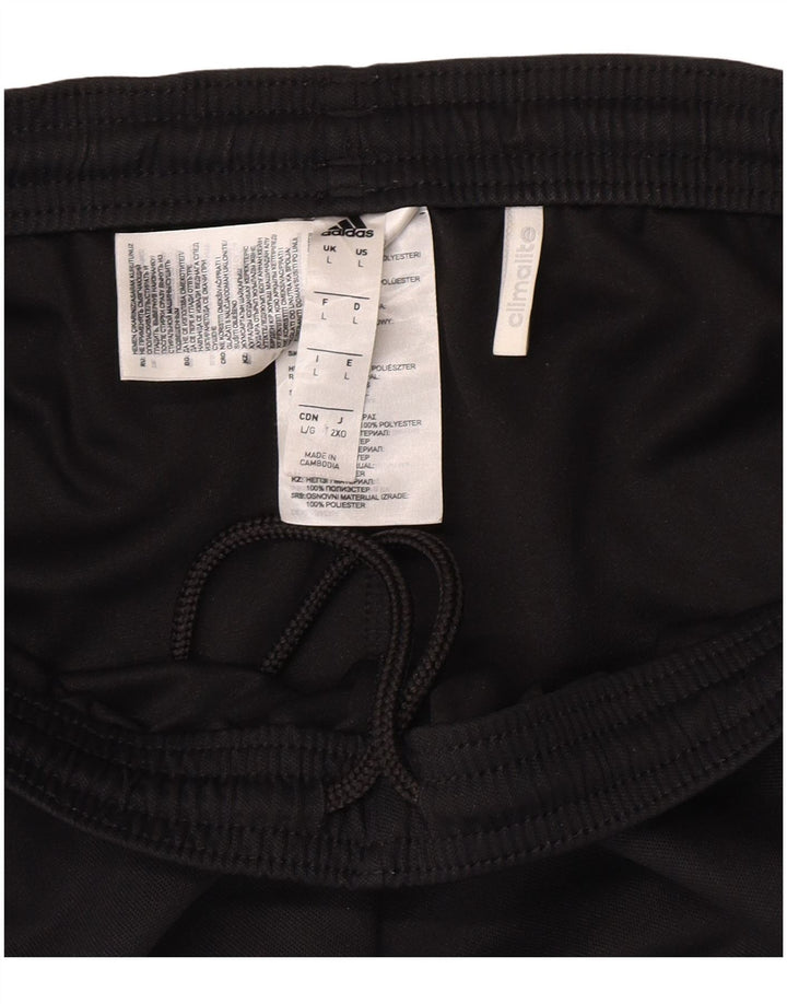 Adidas Mens Climalite Sport Shorts Large  Black Polyester