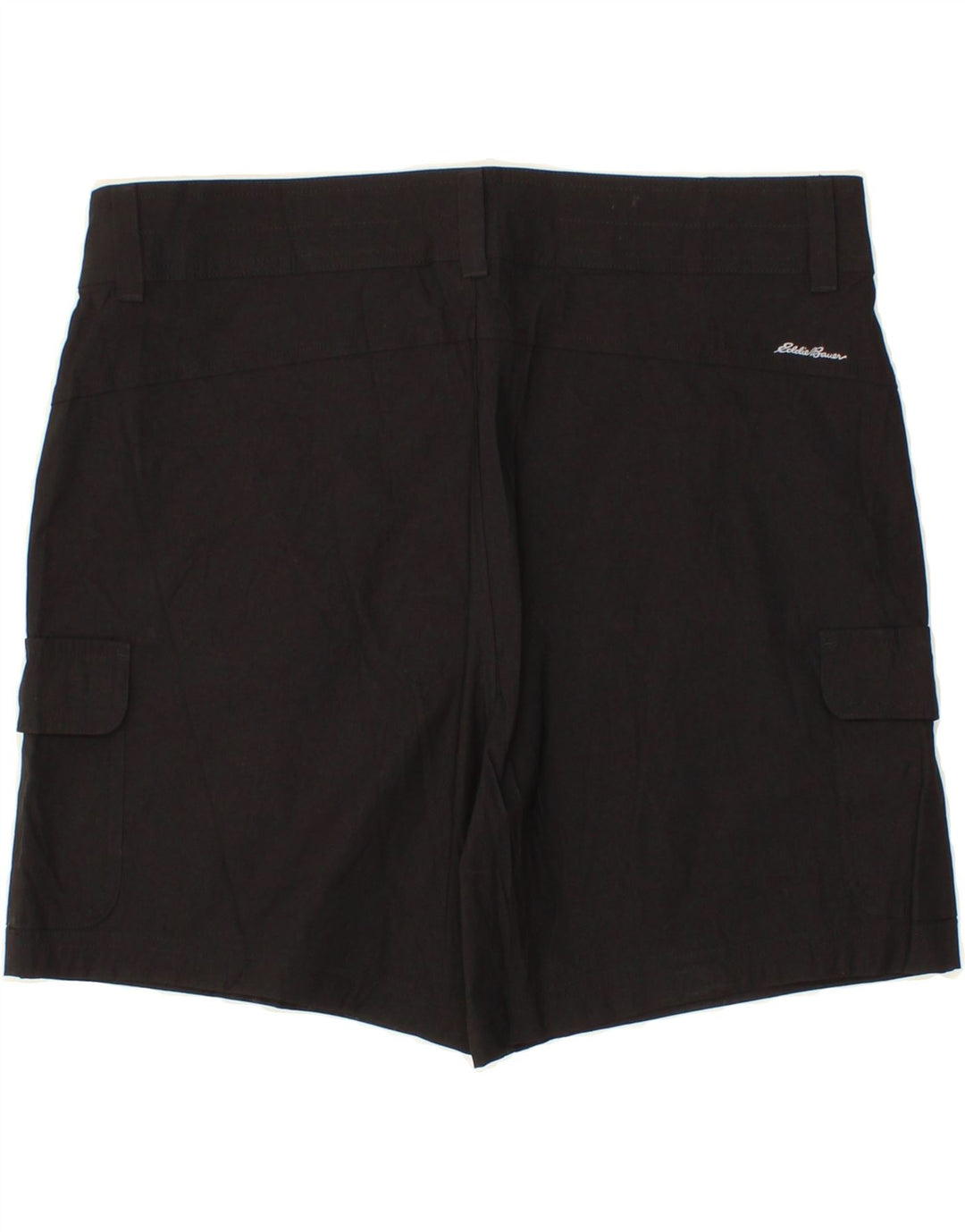 EDDIE BAUER Womens Cargo Shorts US 14 XL W36  Black Nylon Vintage Eddie Bauer and Second-Hand Eddie Bauer from Messina Hembry 