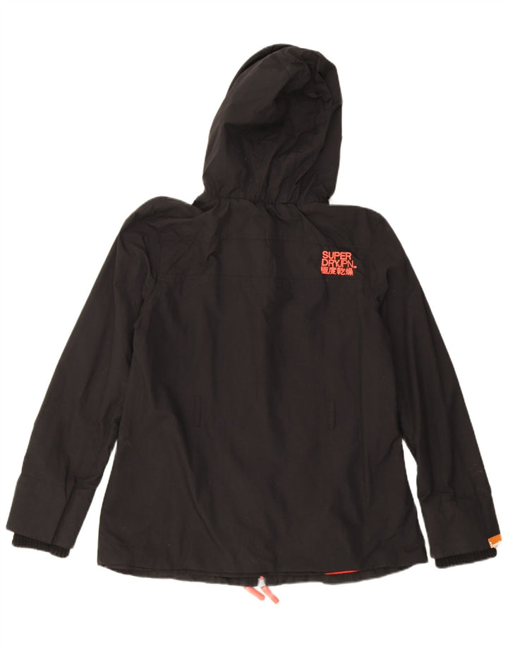 Superdry Chaqueta Cortavientos The Windmac Graphic para Mujer UK 46 Grande Negro