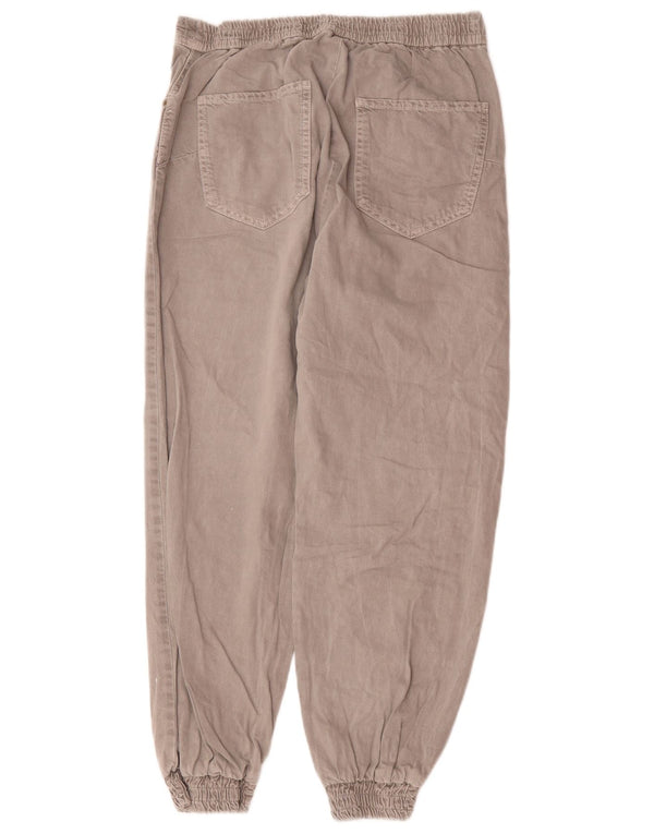 Zara Damen Jogger Tapered Jeans Medium W28 L26 Grau Baumwolle