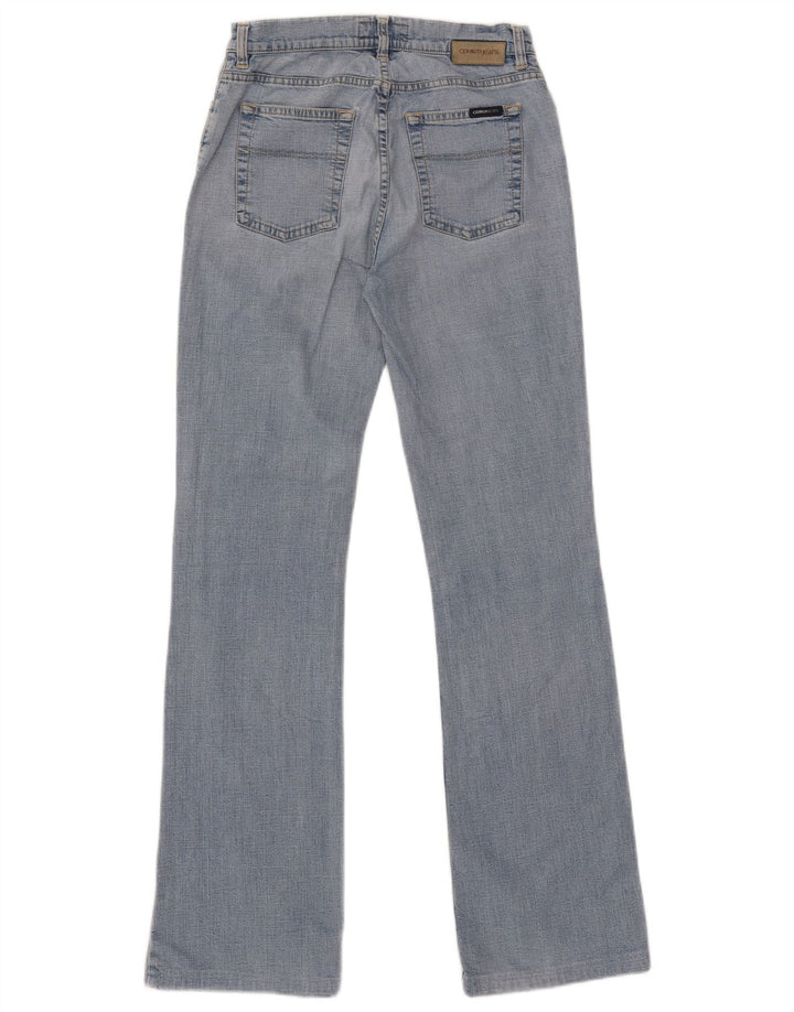 CERRUTI 1881 Womens Bootcut Jeans W28 L31 Blue