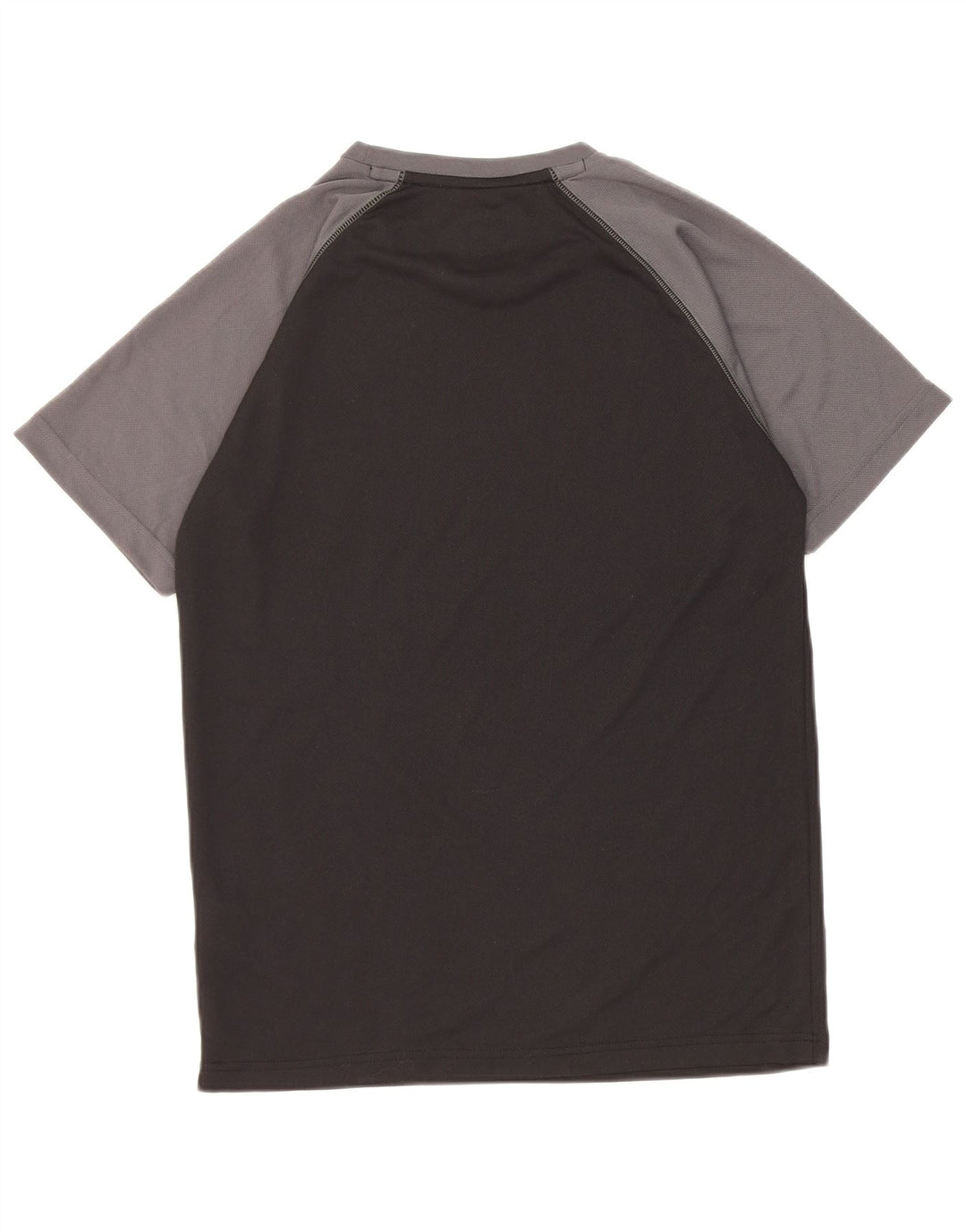 Mountain Warehouse Mens T-Shirt Top Medium Black Colourblock Polyester