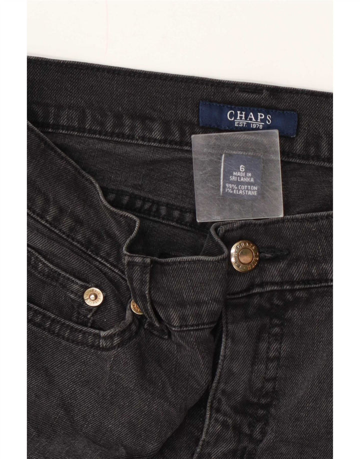 Chaps Lige Dame Jeans US 6 Medium W30 L30 Grå Bomuld