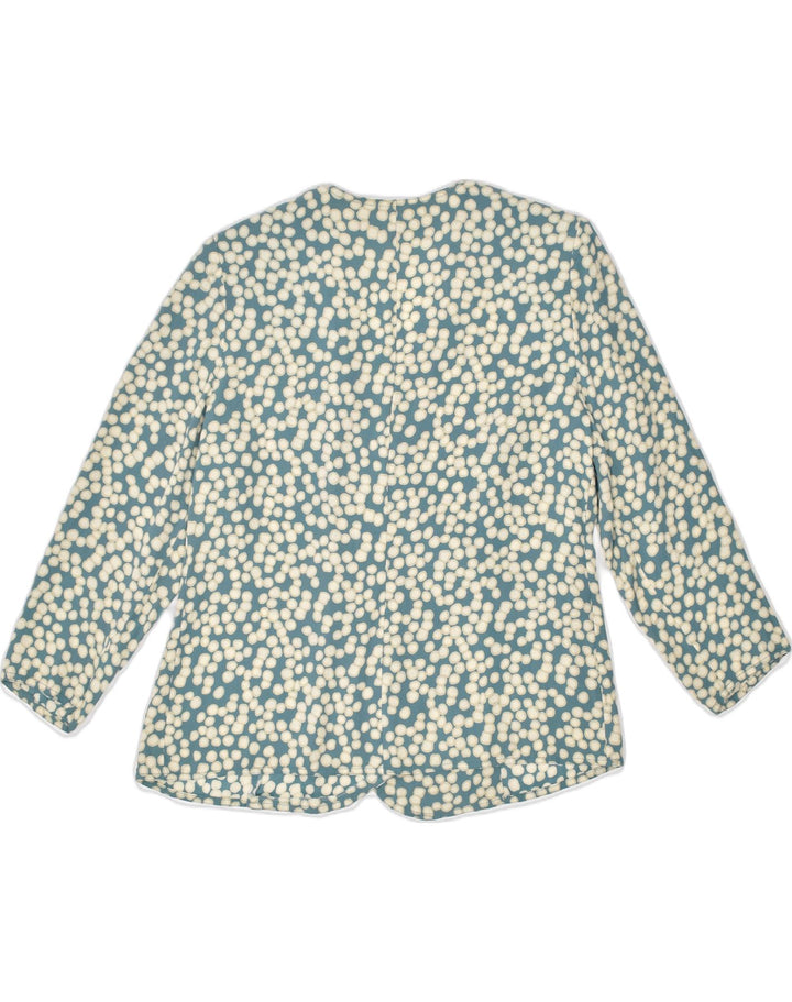 VINTAGE Womens 2 Button Blazer Jacket UK 18 XL Green Spotted | Vintage | Thrift | Second-Hand | Used Clothing | Messina Hembry 