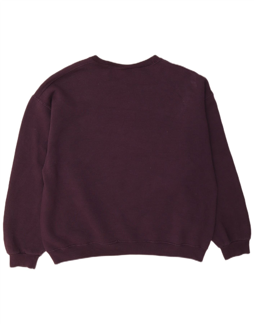 Russell Athletic Mens Dri-Power Sweatshirt Jumper Large Burgundy Polyester