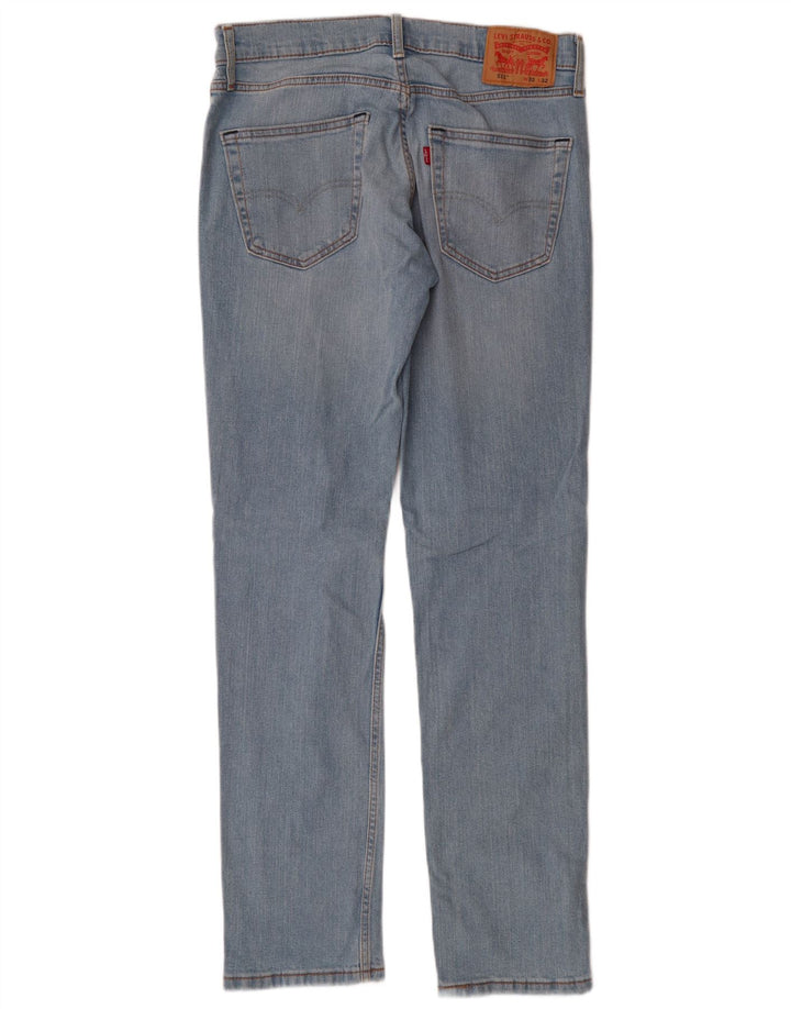 LEVI'S Mens 511 Slim Jeans W32 L32 Blue Cotton