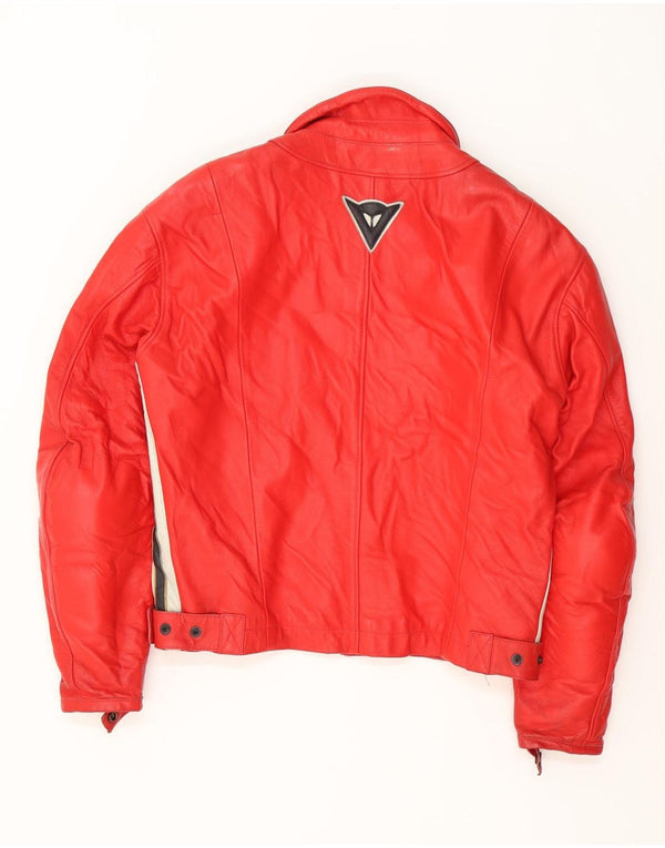 Dainese Ανδρικό Δερμάτινο Μπουφάν Racer IT 50 Medium Red Colourblock