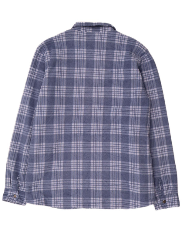 Volcom Herren Lumberjack Fleece Shirt XL Blau kariert Polyester