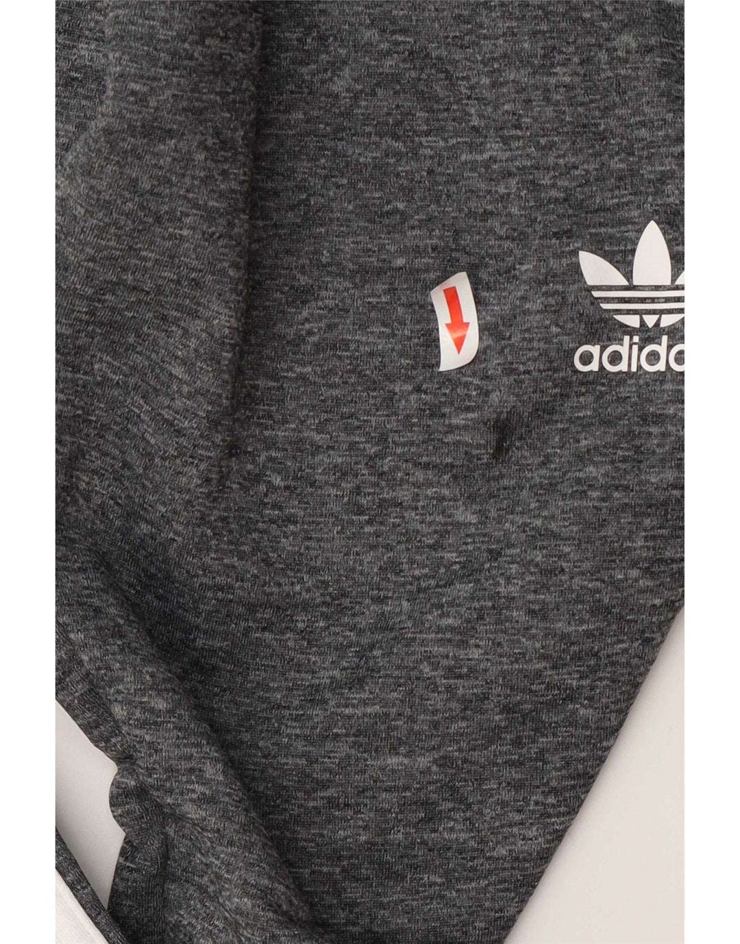 Adidas Womens Tracksuit Trousers Joggers UK 12 Medium Grey Polyester