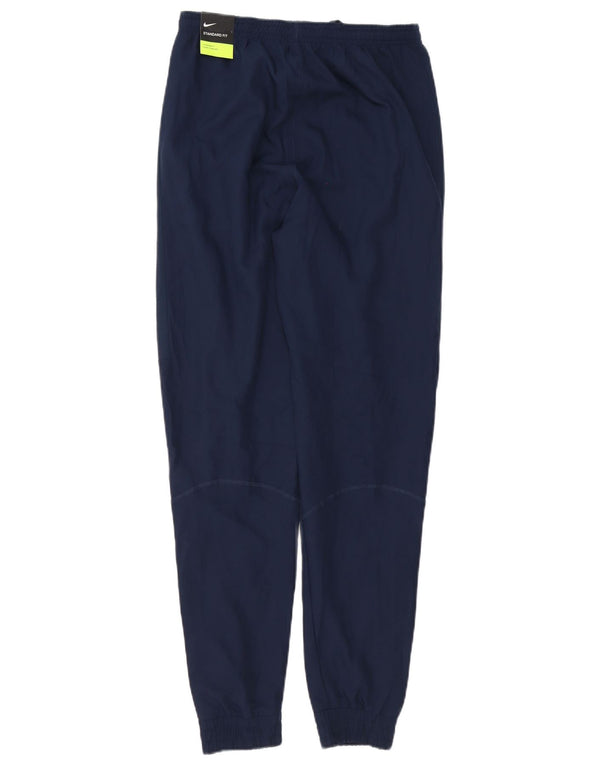 Nike Herre Dri Fit Standard Fit træningsdragt Bukser Joggers Small Navy Blue
