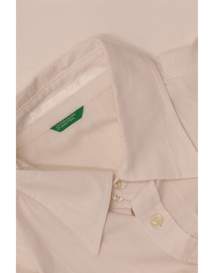 Camicia BENETTON Uomo Large Bianca