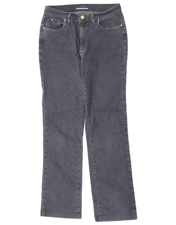 Trussardi Womens Straight Jeans W30 L30 Grey