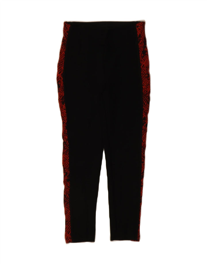 ZARA Womens Leggings UK 12 Medium  Black Colourblock Vintage Zara and Second-Hand Zara from Messina Hembry 