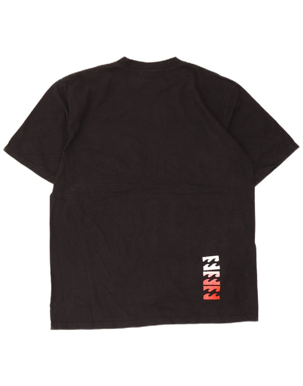 Billabong Mens Graphic T-Shirt Top XL Noir Coton
