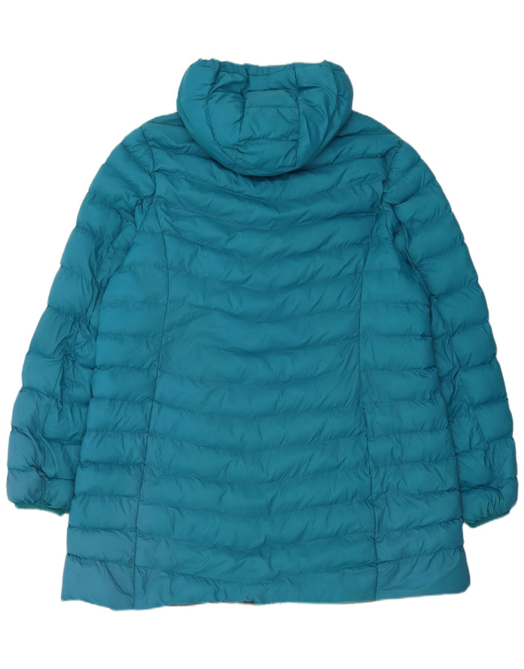 Mountain Warehouse Womens Hooded Padded Coat UK 20 2XL Blue Polyester