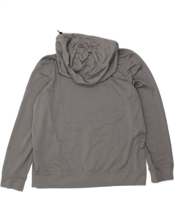 STARTER Mens Hoodie Jumper UK 42/44 Large Grey Polyester Vintage Starter and Second-Hand Starter from Messina Hembry 